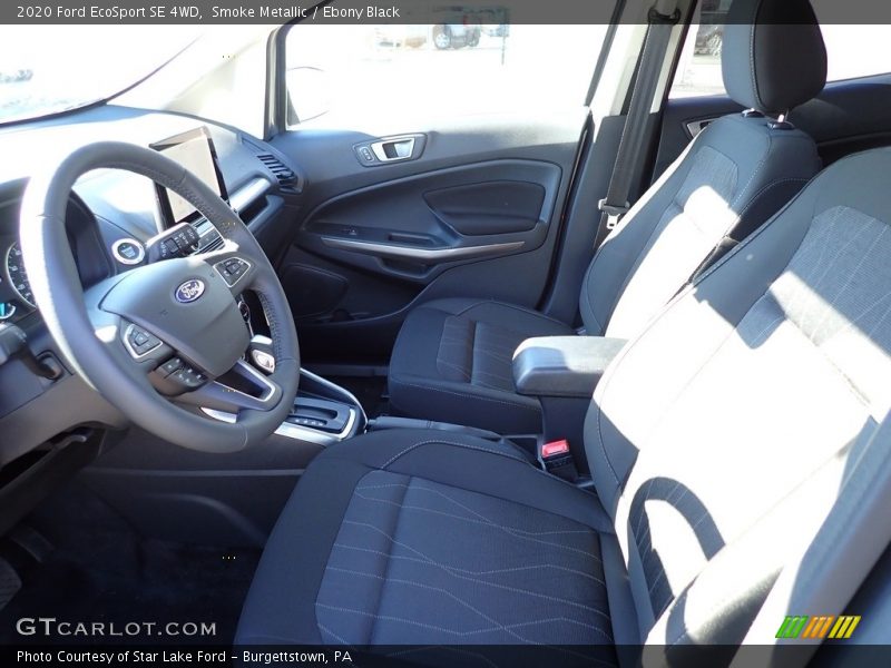 Smoke Metallic / Ebony Black 2020 Ford EcoSport SE 4WD
