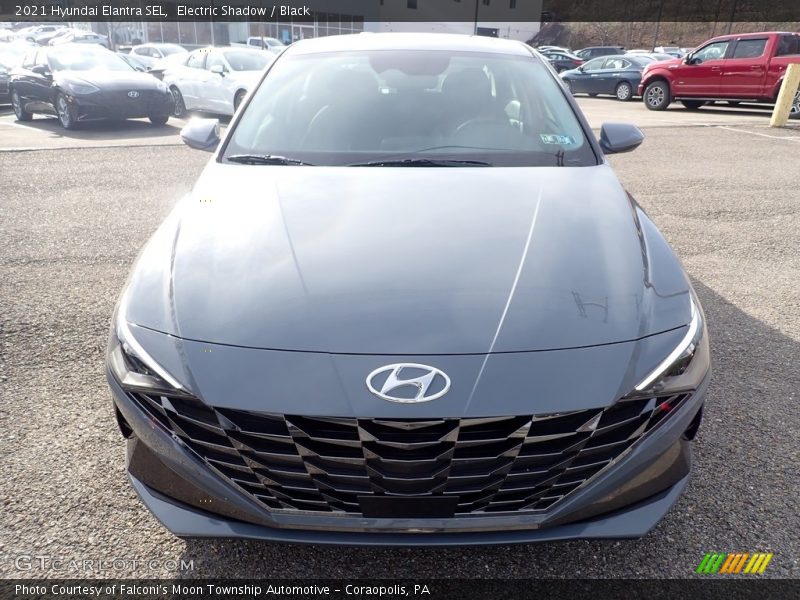 Electric Shadow / Black 2021 Hyundai Elantra SEL