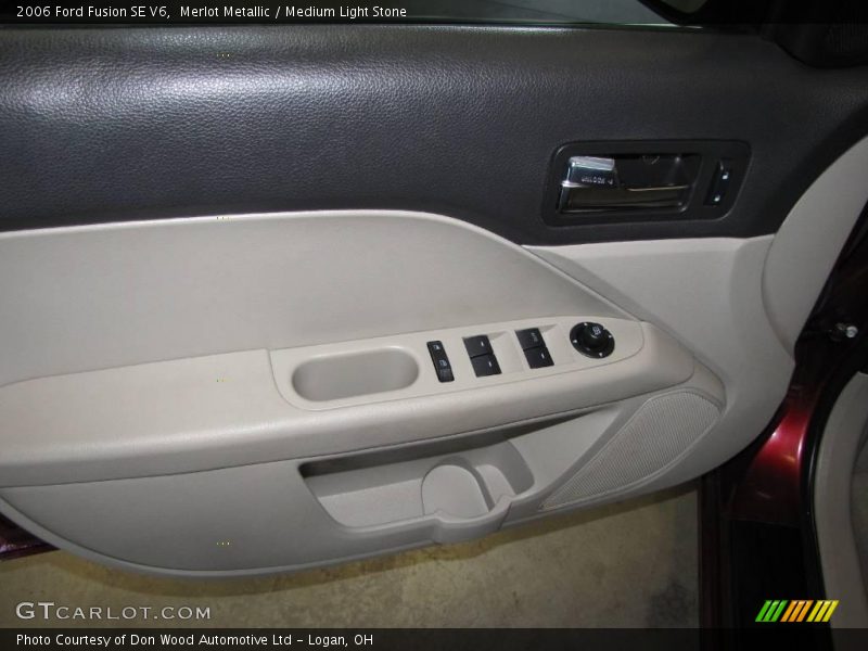 Merlot Metallic / Medium Light Stone 2006 Ford Fusion SE V6