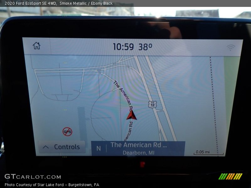 Smoke Metallic / Ebony Black 2020 Ford EcoSport SE 4WD