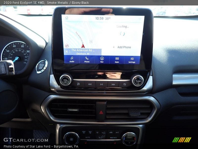 Smoke Metallic / Ebony Black 2020 Ford EcoSport SE 4WD