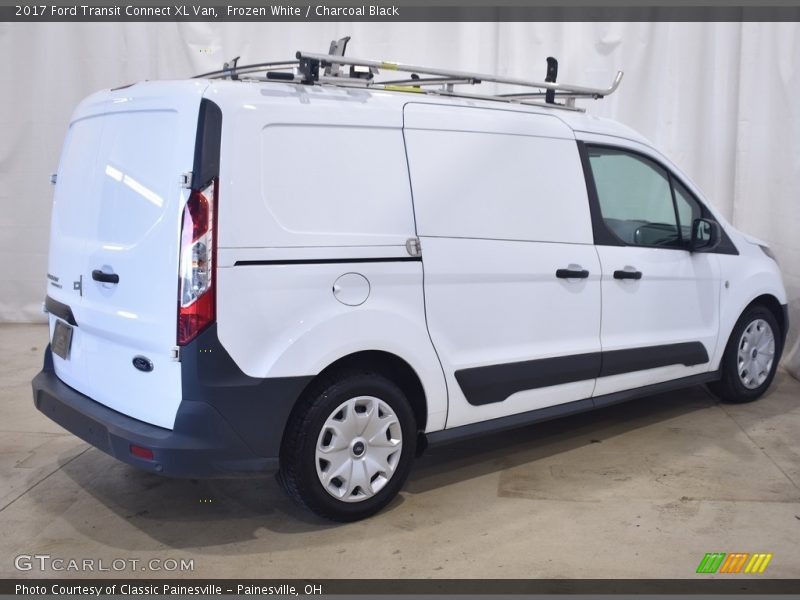 Frozen White / Charcoal Black 2017 Ford Transit Connect XL Van