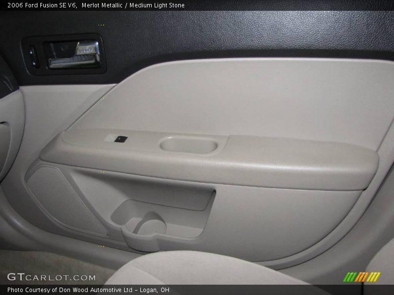 Merlot Metallic / Medium Light Stone 2006 Ford Fusion SE V6