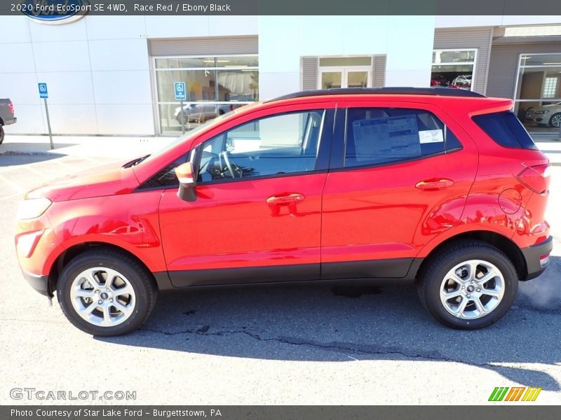 Race Red / Ebony Black 2020 Ford EcoSport SE 4WD
