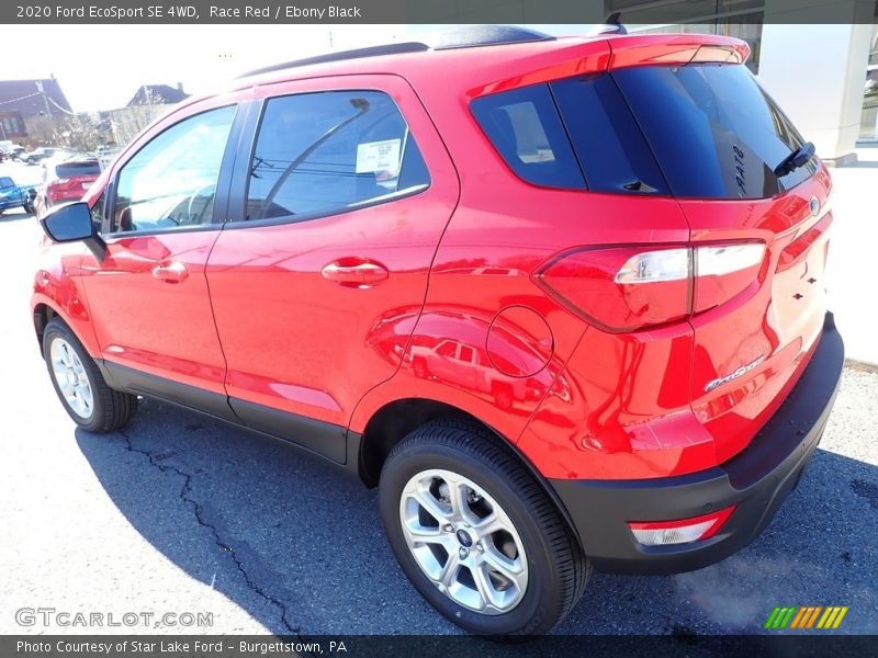Race Red / Ebony Black 2020 Ford EcoSport SE 4WD