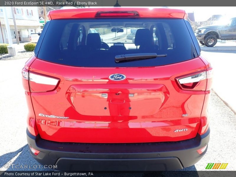 Race Red / Ebony Black 2020 Ford EcoSport SE 4WD