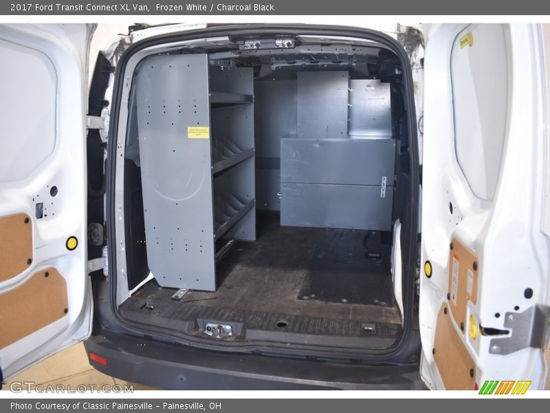 Frozen White / Charcoal Black 2017 Ford Transit Connect XL Van