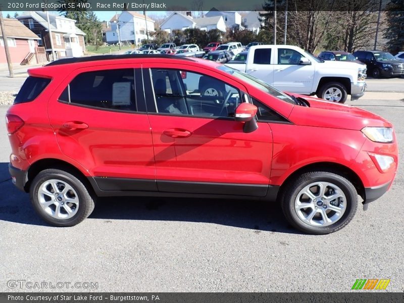 Race Red / Ebony Black 2020 Ford EcoSport SE 4WD