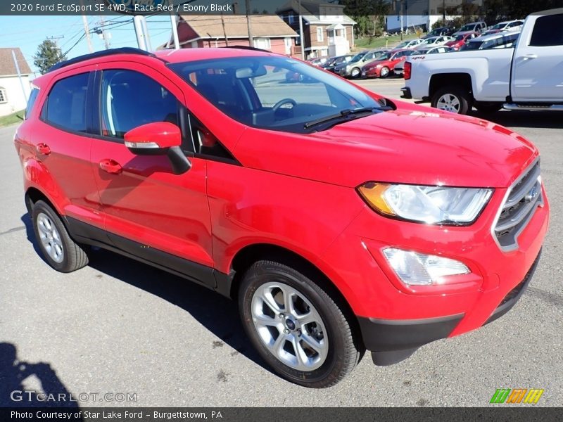 Race Red / Ebony Black 2020 Ford EcoSport SE 4WD