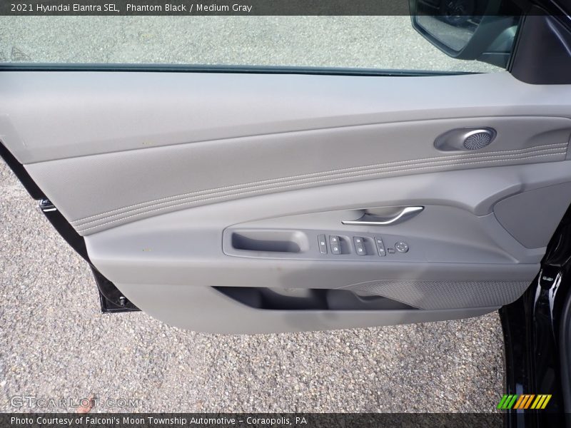 Phantom Black / Medium Gray 2021 Hyundai Elantra SEL