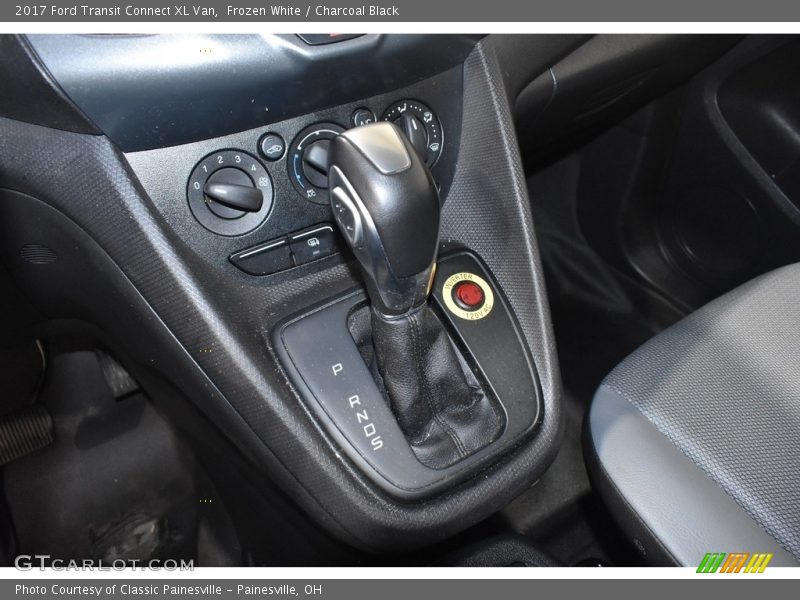 Frozen White / Charcoal Black 2017 Ford Transit Connect XL Van