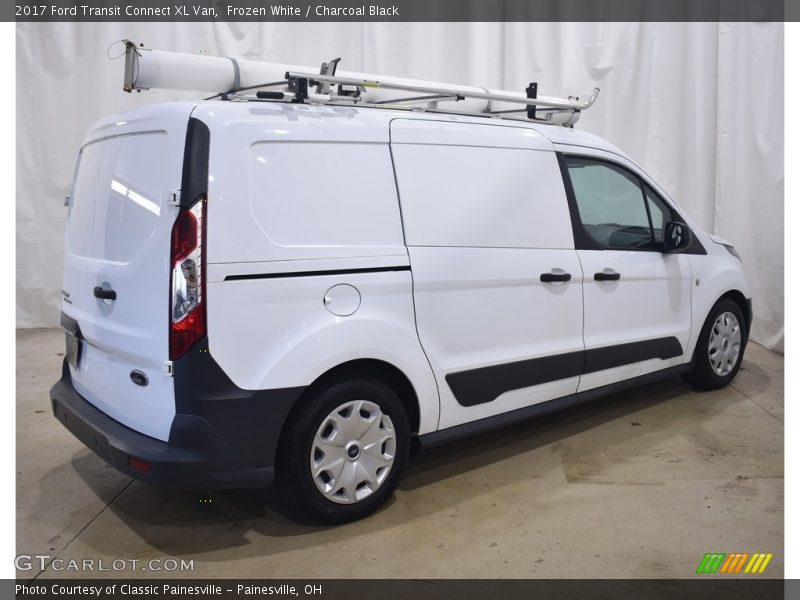 Frozen White / Charcoal Black 2017 Ford Transit Connect XL Van