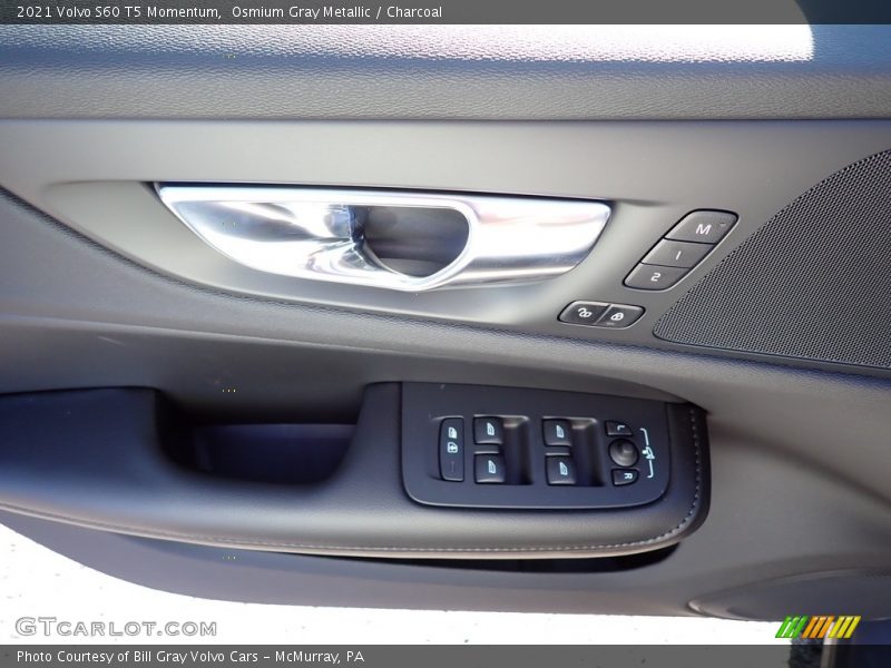 Osmium Gray Metallic / Charcoal 2021 Volvo S60 T5 Momentum