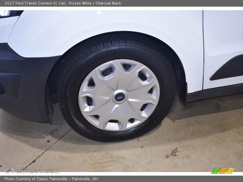 Frozen White / Charcoal Black 2017 Ford Transit Connect XL Van