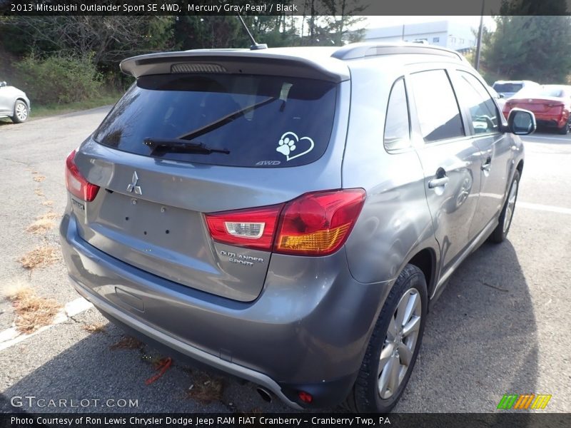 Mercury Gray Pearl / Black 2013 Mitsubishi Outlander Sport SE 4WD