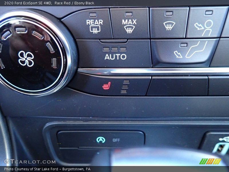Race Red / Ebony Black 2020 Ford EcoSport SE 4WD