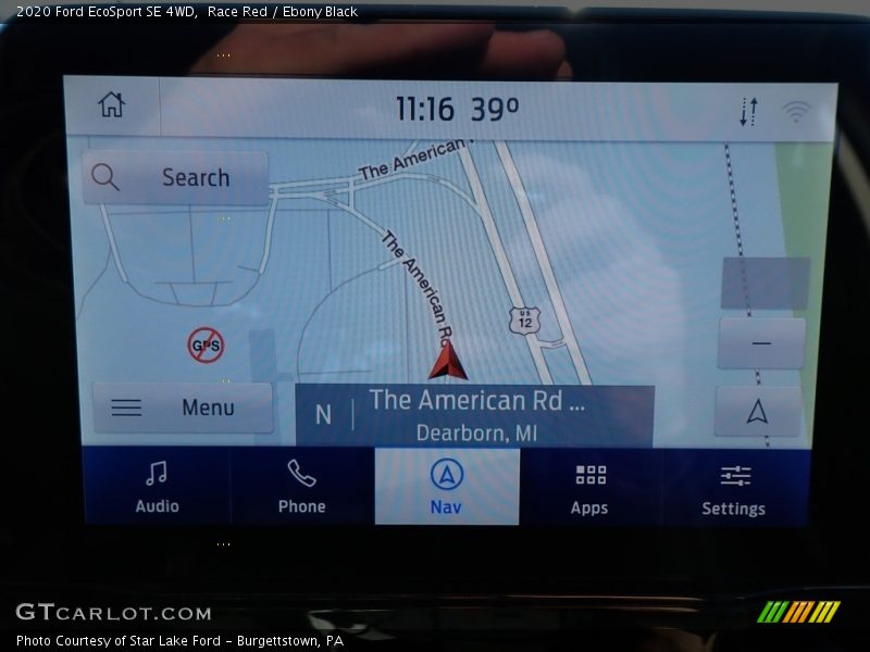 Race Red / Ebony Black 2020 Ford EcoSport SE 4WD