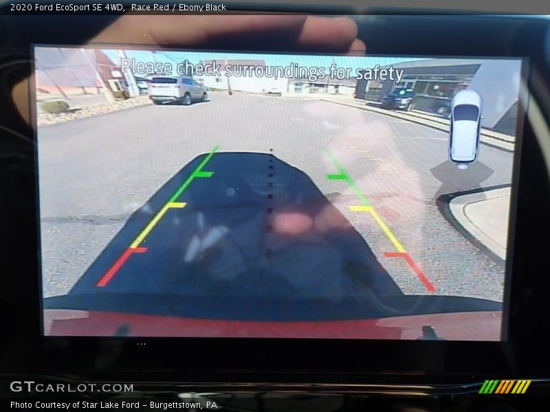 Race Red / Ebony Black 2020 Ford EcoSport SE 4WD