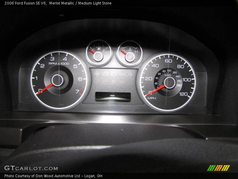 Merlot Metallic / Medium Light Stone 2006 Ford Fusion SE V6
