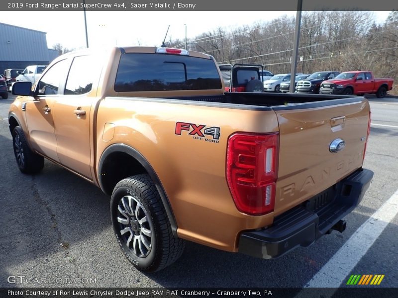 Saber Metallic / Ebony 2019 Ford Ranger Lariat SuperCrew 4x4