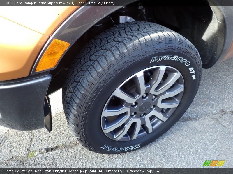 Saber Metallic / Ebony 2019 Ford Ranger Lariat SuperCrew 4x4