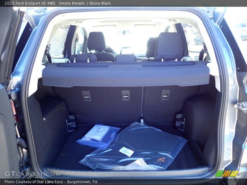 Smoke Metallic / Ebony Black 2020 Ford EcoSport SE 4WD