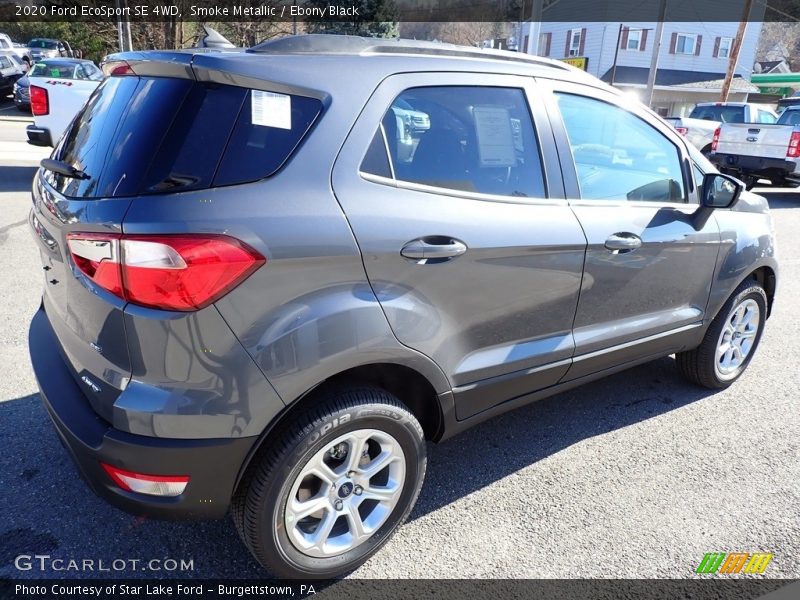 Smoke Metallic / Ebony Black 2020 Ford EcoSport SE 4WD