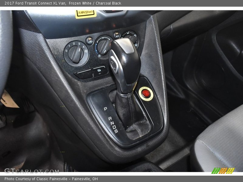 Frozen White / Charcoal Black 2017 Ford Transit Connect XL Van