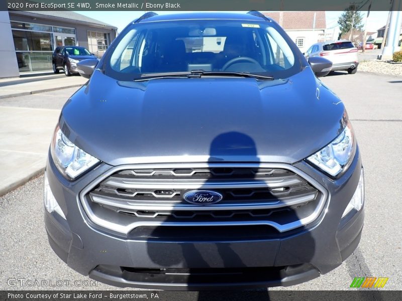 Smoke Metallic / Ebony Black 2020 Ford EcoSport SE 4WD