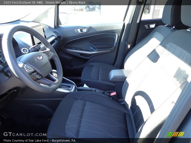 Smoke Metallic / Ebony Black 2020 Ford EcoSport SE 4WD