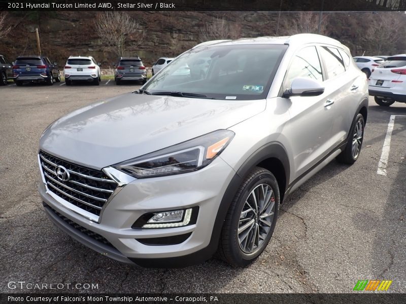 Stellar Silver / Black 2021 Hyundai Tucson Limited AWD