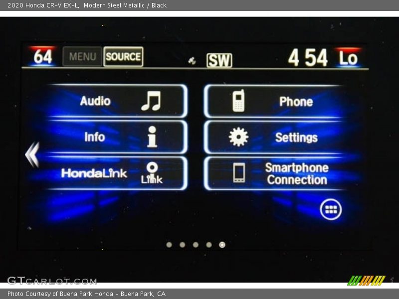 Modern Steel Metallic / Black 2020 Honda CR-V EX-L