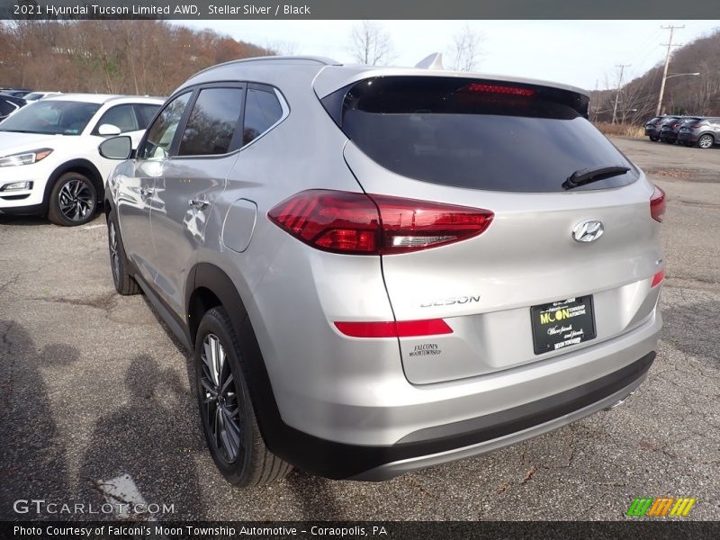 Stellar Silver / Black 2021 Hyundai Tucson Limited AWD