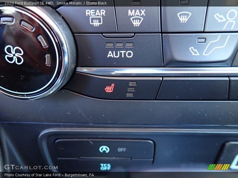 Smoke Metallic / Ebony Black 2020 Ford EcoSport SE 4WD