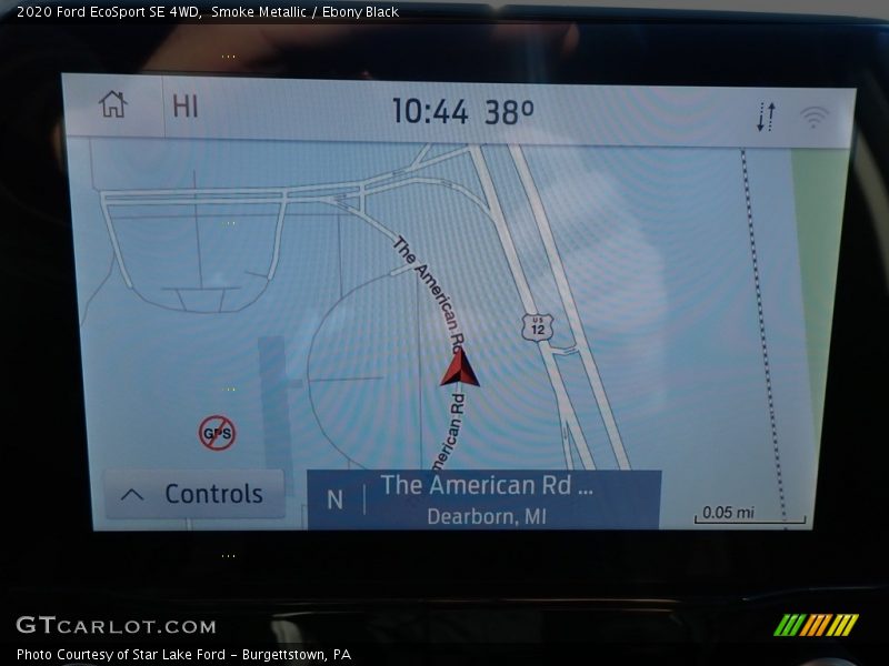 Smoke Metallic / Ebony Black 2020 Ford EcoSport SE 4WD