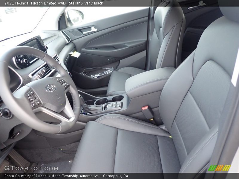 Stellar Silver / Black 2021 Hyundai Tucson Limited AWD