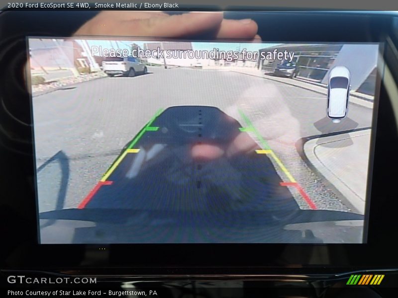 Smoke Metallic / Ebony Black 2020 Ford EcoSport SE 4WD