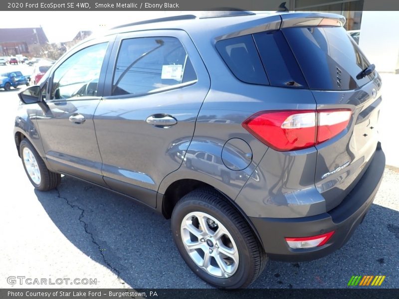 Smoke Metallic / Ebony Black 2020 Ford EcoSport SE 4WD