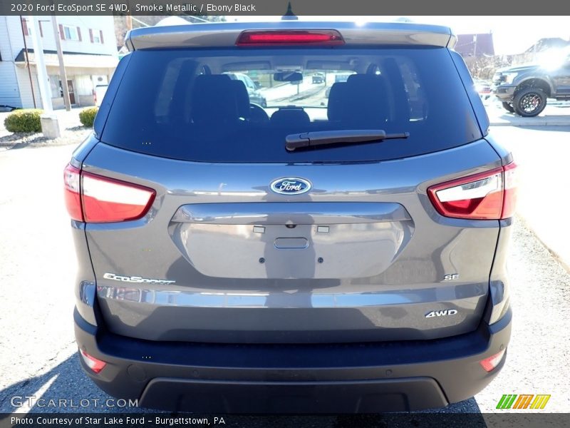 Smoke Metallic / Ebony Black 2020 Ford EcoSport SE 4WD