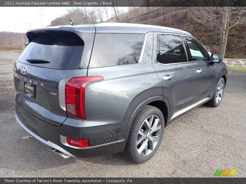 Steel Graphite / Black 2021 Hyundai Palisade Limited AWD