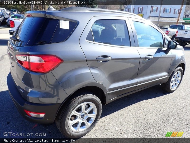Smoke Metallic / Ebony Black 2020 Ford EcoSport SE 4WD