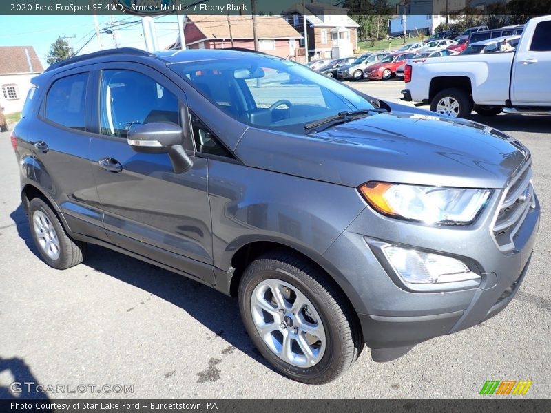 Smoke Metallic / Ebony Black 2020 Ford EcoSport SE 4WD