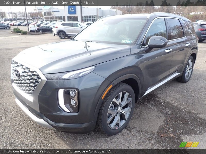 Steel Graphite / Black 2021 Hyundai Palisade Limited AWD