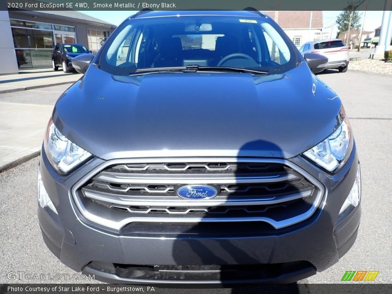 Smoke Metallic / Ebony Black 2020 Ford EcoSport SE 4WD