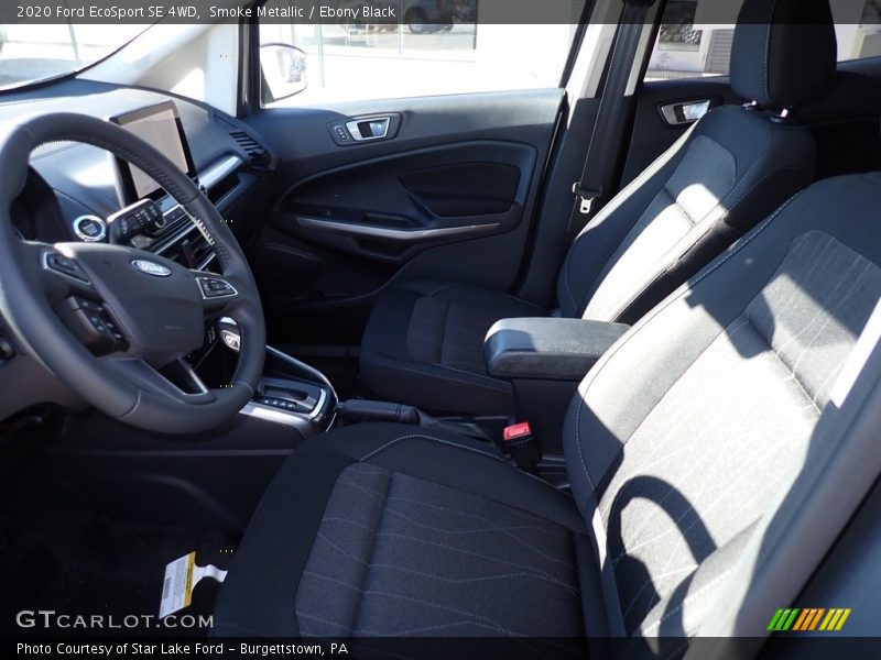 Smoke Metallic / Ebony Black 2020 Ford EcoSport SE 4WD