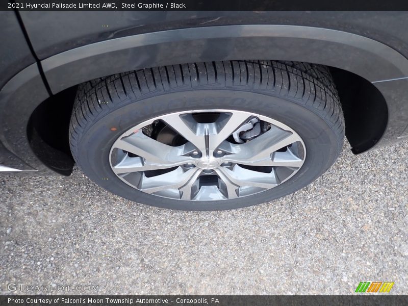 Steel Graphite / Black 2021 Hyundai Palisade Limited AWD