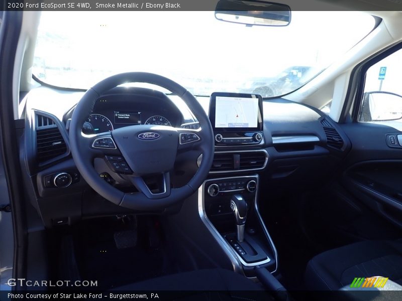 Smoke Metallic / Ebony Black 2020 Ford EcoSport SE 4WD