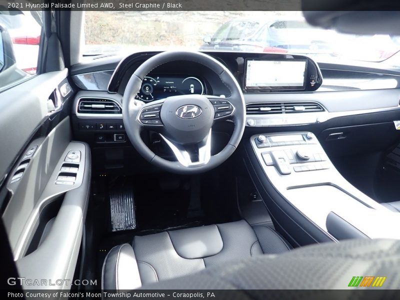 Steel Graphite / Black 2021 Hyundai Palisade Limited AWD