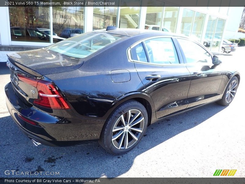 Black Stone / Blond/Charcoal 2021 Volvo S60 T5 Momentum