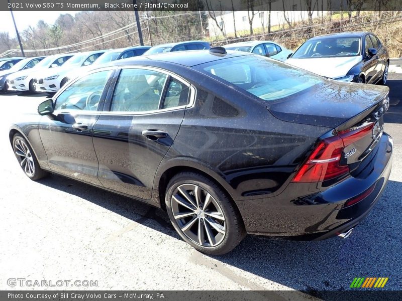 Black Stone / Blond/Charcoal 2021 Volvo S60 T5 Momentum